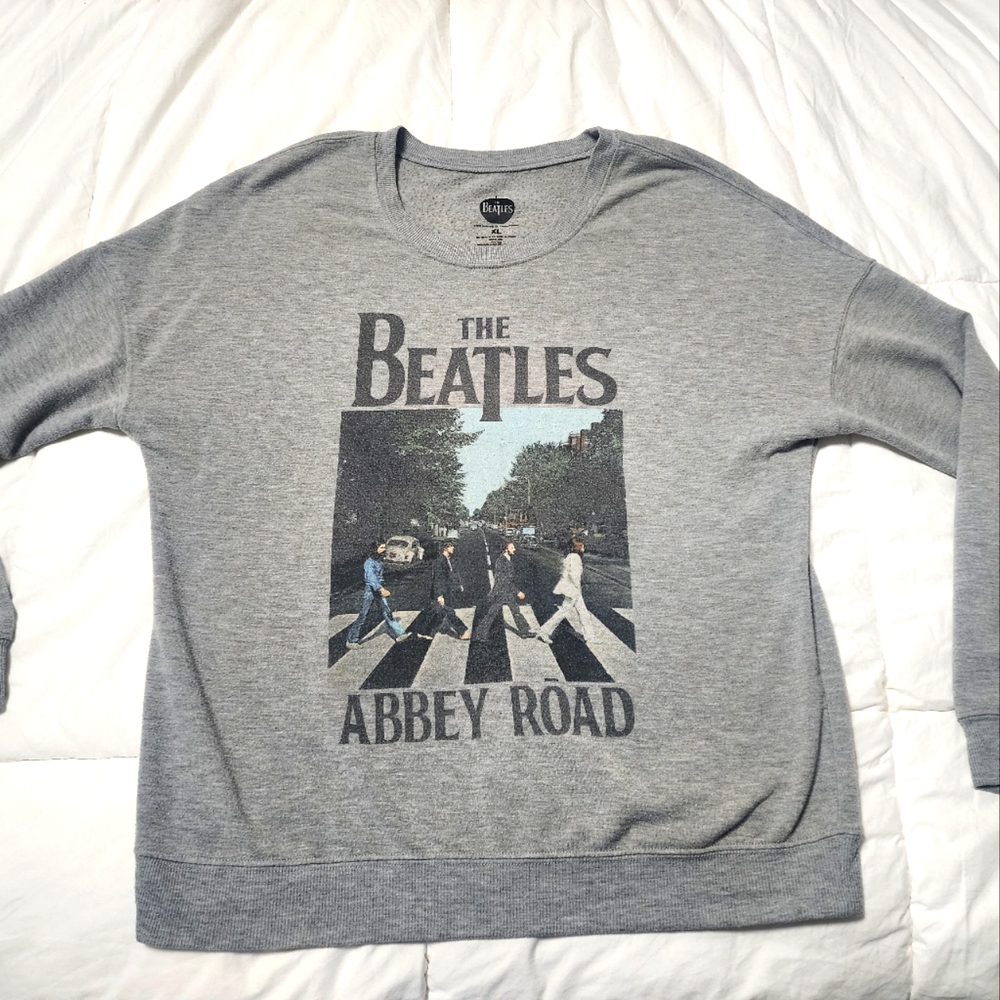 The Beatles Abbey Road Gray Sweatshirt